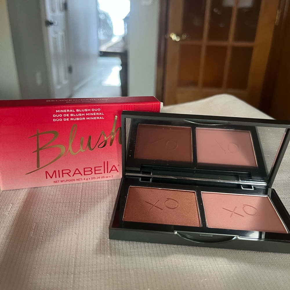 Mirabella mineral blush duo